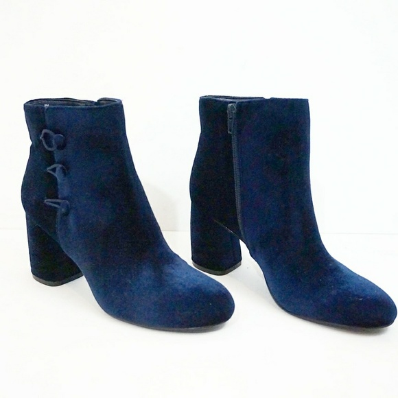 nine west velvet boots